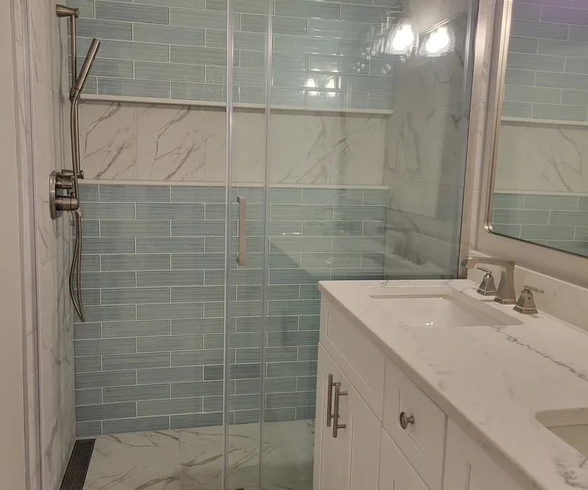 Bathrooms remodeling project by NY Connection in Charlotte, NC