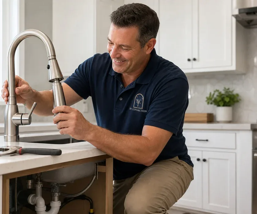 Finished home maintenance and repair detail