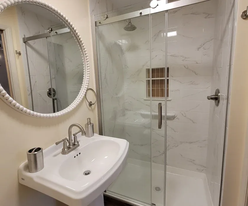 Bathrooms remodeling project by NY Connection in Charlotte, NC