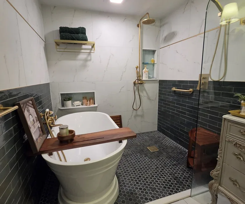 Bathrooms remodeling project by NY Connection in Charlotte, NC