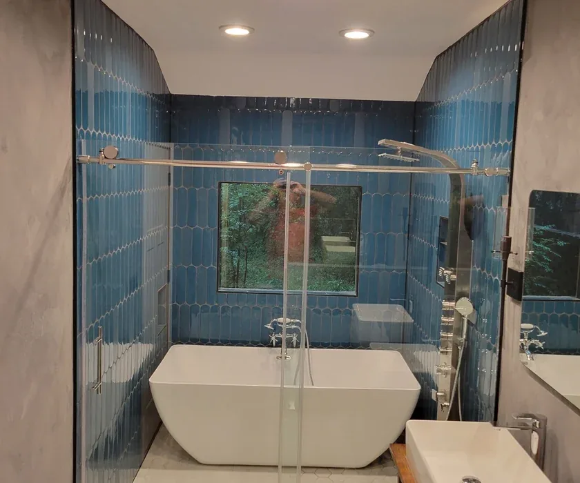 Bathrooms remodeling project by NY Connection in Charlotte, NC