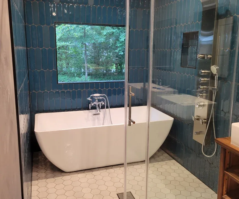 Bathrooms remodeling project by NY Connection in Charlotte, NC
